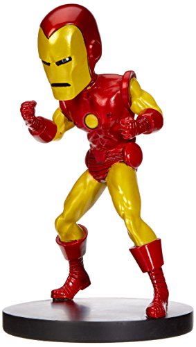 NECA Marvel Classic Head Knocker Iron Man Toy