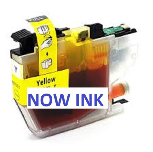 NOW INK. YELLOW LC-3219XL LC-3219XLY INK CARTRIDGES COMPATIBLE WITH BROTHER MFC-J5330DW, J5335DW, J5730DW, J5930DW, J6530DW, J6930DW, J6935DW (XL Capacity LC-3219xl, Yellow)