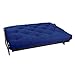Mozaic Futon Mattress, Full, Blue