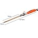 inkint Rotating Curling Wand 9mm Small Size Long Barrel Hair Curling Iron with Display 4 Grades Heat Control for Men Women Kids Children (9mm)