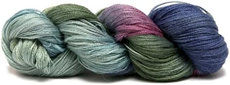 Fiesta Yarns Hand Dyed Ballerina Yarn, Tourmaline