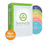 2015 Switched on Schoolhouse, Grade 4, AOP 5-Subject Set - Math, Language, Science, History / Geography & Bible (Alpha Omega HomeSchooling), SOS 4TH GRADE CD-ROM Curriculum, Complete Set
