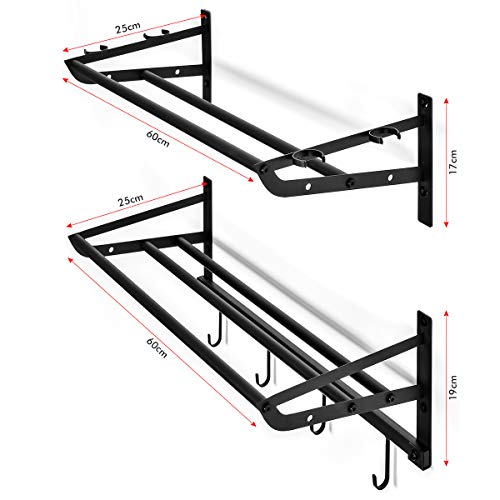Sunix Sports Equipment Storage, Ball Storage Rack Basketball Holder