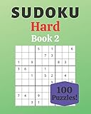 Sudoku Hard Book 2: 100 Sudoku for Adults | Large