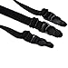 MAYMII One Pair Men's Shirt Stays Holders Elastic Garter with Non-Slip Locking Clamps