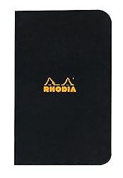 Rhodia Staplebound Orange Lined Notebook 8 1/4 X 11