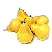 ALEKO 6AFPER Decorative Lifelike Realistic Artificial Fake Fruit Decor Pears Yellow Lot of 6