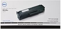 Dell Computer YK1PM Black Toner Cartridge B1160/B1160w/B1163w/B1165nfw Laser Printer