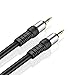TNP Premium Gold Plated 3.5mm Audio Cable (50 Feet) - Male to Male AUX Auxiliary Stereo Headset Jack Adapter Wire Cord Plug Connector for iPhone iPod iPad, Android Smartphone Tablet, Home Car System