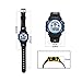 Kids Outdoor Sports Watch LED Digital Waterproof Outside Sports Watch for Children Girls Boys -Yellow