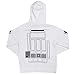 Star Wars I Am R2-D2 Costume Zip-Up Adult Hoodie - White (X-Large)