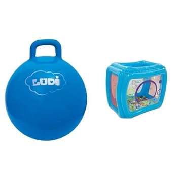 Ludi 2781 Ballon Sauteur Bleu 45 Cm Ludi 90003 Piscine