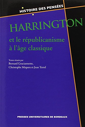 Harrington et le républicanisme à l'âge classique