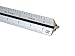 ALVIN Mini Aluminum Engineer Triangular Scale Ruler, Drawing and Design Tool for Students and Professionals, Great for Drafting, Architecture, Engineering, and Art - 4 Inches