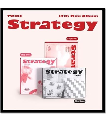 Amazon.com: TWICE STRATEGY 14th Mini Album (Photobook - Step2 Ver