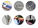 Heavy Duty Nylon Zip Ties / Self-Locking Cable Ties. Packs of 100,6 Inch (15cm) Long,Black &White (White)