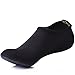 SITAILE Water Shoes, Mens Women's Quick Dry Water Swimming Shoes Aqua Socks For Beach Swim Surfing Yoga Exercise, Black XXXL