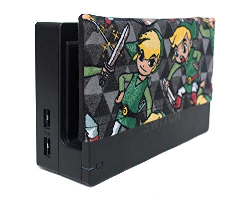 Dock Sock Sleeve Cover with Microfiber Backing for Nintendo Switch - Thumbnail 2