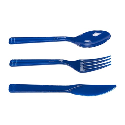 image for Juvale American Flag Party Supplies – Serves 24 – Includes Plates,