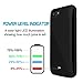 iPhone 7 Plus Battery Case, Maxdara Charging Case 7500 mAh External Backup Battery Charger Case Rechargeable Power Bank Case for iPhone 7 Plus 5.5 inch (Black)
