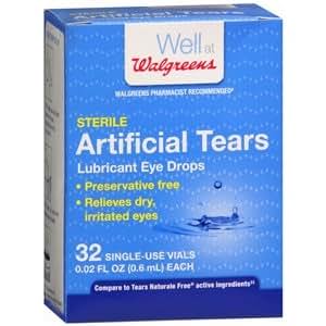 Amazon.com : Walgreens Artificial Tears, .01 oz : Beauty