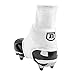 Battle Adult Cleat Sleeve (Pair), White, Large/X-Large