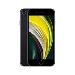 Apple iPhone SE, 64GB, Black – Fully Unlocked (Renewed Premium)