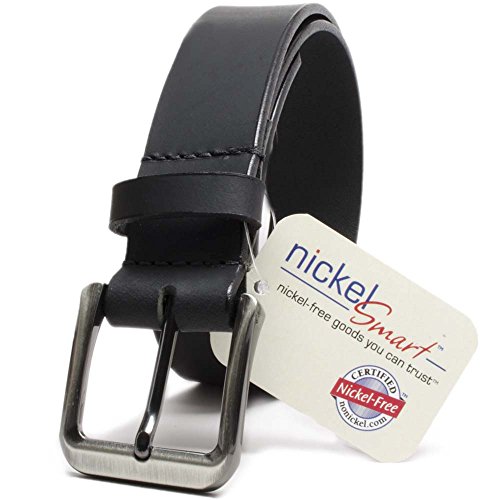 Nickel Free Smoky Mountain II Black Belt 34"