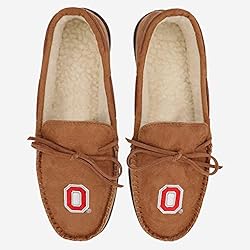 foco NCAA Buckeyes Mens College Team Logo Moccasin