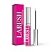 Eyelash Growth Serum Treatment - Laresh Lash Growth Serum for Luscious Lashes! No Castor Oil - Stem Cell Lash Boost Ingredients for Natural Eyelashes - Rapid Lash and Eyebrow Hair Growth Products