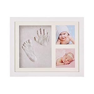 yyyz Baby Hand Footprint Kit, Safety Baby Shower Gifts Baby Foot Printing Kit Keepsake Frames For Newborn Boys Girls…