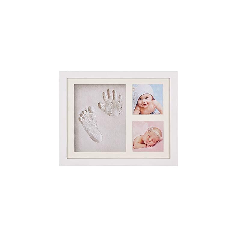 yyyz Baby Hand Footprint Kit, Safety Baby Shower Gifts Baby Foot Printing Kit Keepsake Frames For Newborn Boys Girls…