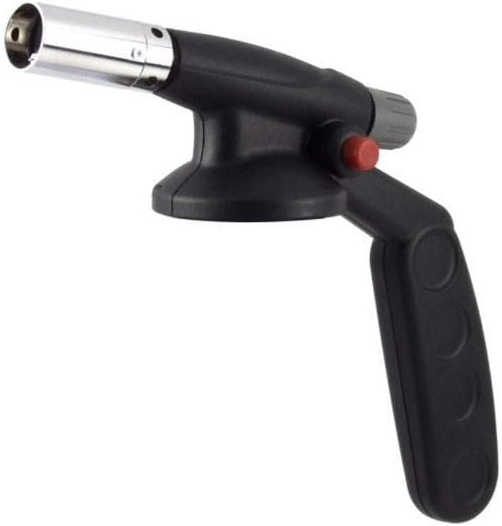GoSystem Auto Start Blow Torch Black - Piezo Ignition, 1600°C Flame