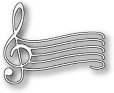 Memory Box Die - Elegant Musical Staff - MBP1196