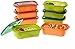 Tenby Living 8-PACK Meal Prep Containers with Lids - Stackable Lunch Boxes and Portion Control Food Storage | Leak Resistant, Microwave & Freezer Safe | 30 oz.