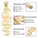 9A 613 Bundles Blonde Body Wave 1 Bundle Brazilian Virgin Human Hair Weaves (24 Inch)