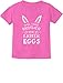 Will Trade Brother for Easter Eggs Funny Siblings Kids Easter's T-Shirt 5T Pink