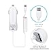 Car Charger, NOOTPRODUCTS Ultra Fast USB Coiled Retractable Car Charger with Smart-IQ Technology for Samsung Galaxy / Google Nexus / Motorola / Nokia / HTC / Amazon Fire and many more (2.1 Amp Car Charger)