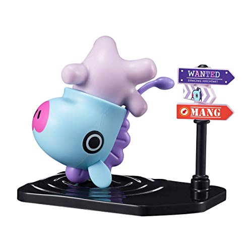 BT21 MANG Character Interactive Moving Action Figure Toy, Purple