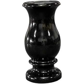 Amazon Com Granite Monument Flower Vase 9x5 C Absolute Black
