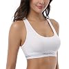 Wingslove Damen Klassische BHS Underwear Bustier ohne Bügel Büstenhälter, 1pc – Weiß, S