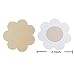 Hiramex 40 Pairs Nipple Breast Covers, Disposable Breast Pasties Adhesive Bra Nippleless Cover (Black)