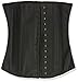 Ann Chery Corset Waist Trainer for Women’s Weight Loss - Colombian Waist Cincher - 2 Hook Latex Body Shaper (Black, Large / 36)