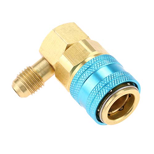 Robinet De Canette Auto-obturant R134A Pour Climatisation Auto - Kit En Laiton Avec Outils De Retrait De Noyau