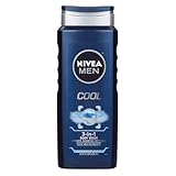 Nivea 3 in 1 Body Wash with Menthol Cool 16.9 Fl Oz (Pack of 2)