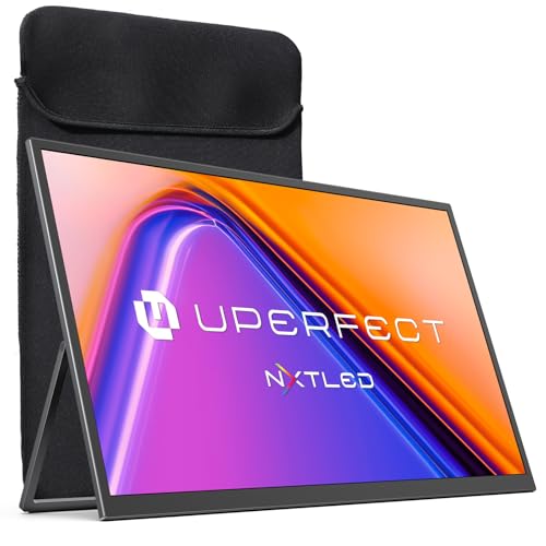 UPERFECT NxtLED Portable Monitor 18,5" 120Hz, 145% sRGB 600 Nits 2000:1