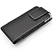 Kingsource Vertical Swivel Belt Clip Holtser Pouch, Holster Cover Pouch Holder Compatible For iPhone 12 iPhone 11 Pro iPhone XS AND iPhone X Color Black Fits With A Naked Phone Or With a Skin Cover On