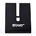 Ecandy Solid Aluminum Desktop Stand for iPhone 3G 3GS 4 4S 5 5C 5S 6 6 Plus Ipad 2 Ipad 3 Ipad 4 Ipad Mini,iPod Touch Samsung Galaxy S3 i9300 S4 9500 HTC BlackBerry and Most Tablet (Black)
