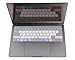 Premium MAC OS Shortcuts Keyboard Cover for 2018 2017 2016 Release MacBook Pro 13 Inch A1708 Without TouchBar and MacBook 12 Inch A1534