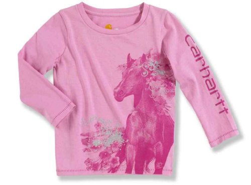 Horse LS T-Shirt Moonlite Mauve 
